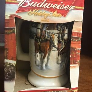 Budweiser 2006 Holiday Stein, new in box.